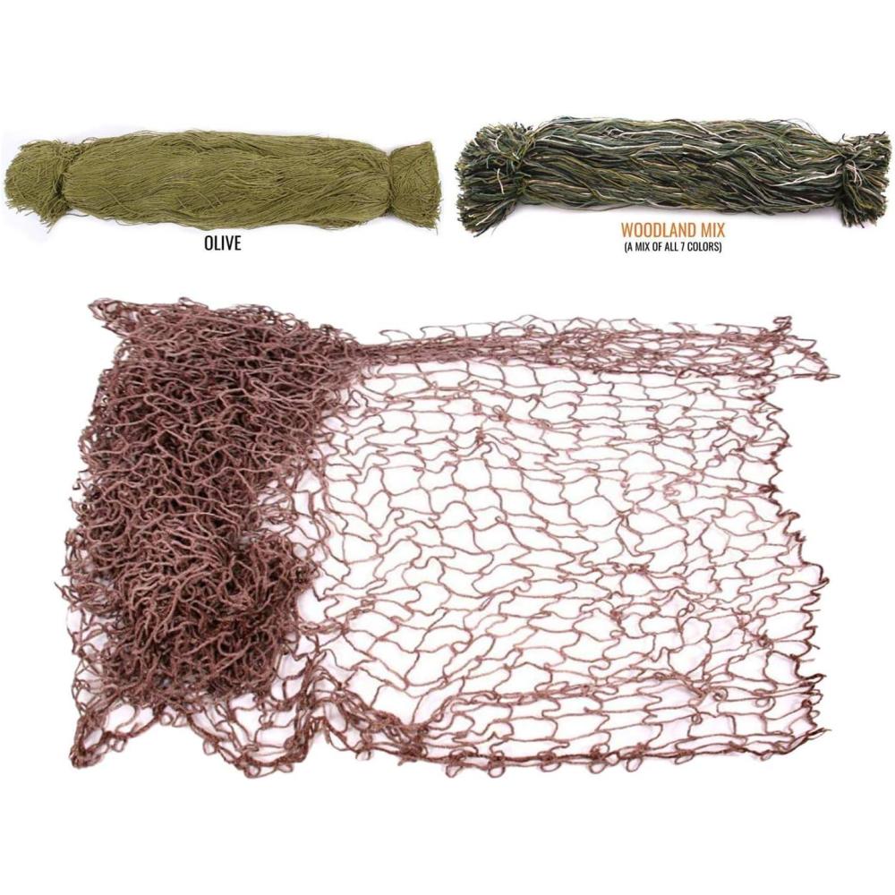 image:imageArcturus Ghillie Netting Ghillie Suit Thread Color Olive and Woodland Mix