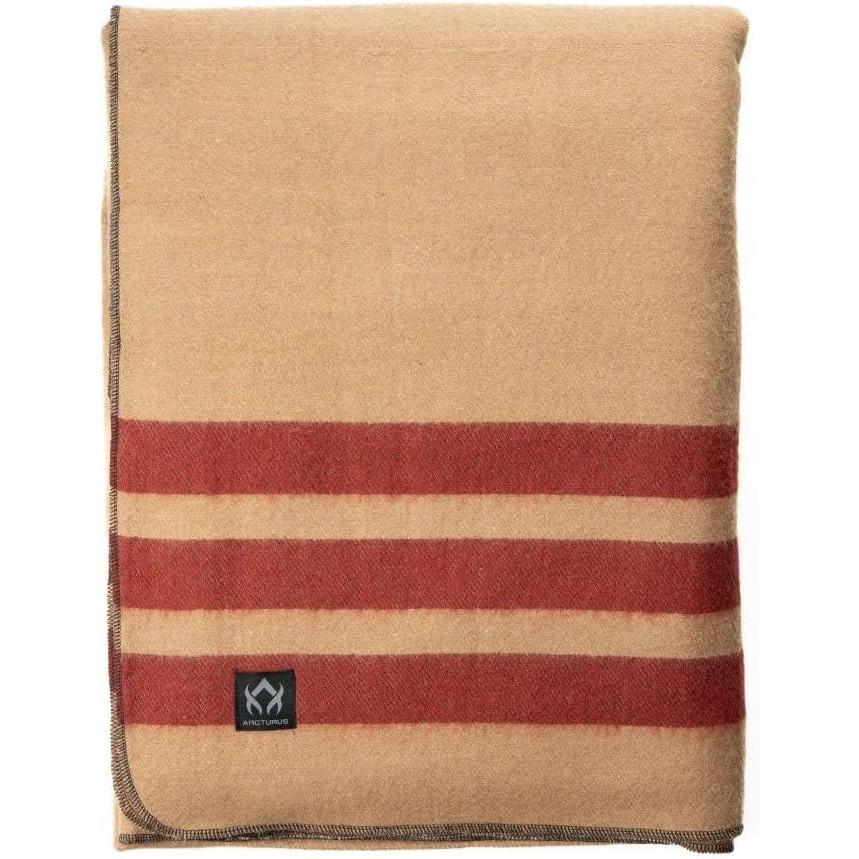 image:imageArcturus Rainier Wool Blanket  45lbs Warm Heavy Washable Large  Great for Camping Outdoors Survival amp Emergency Kits Fort VancouverDry Falls