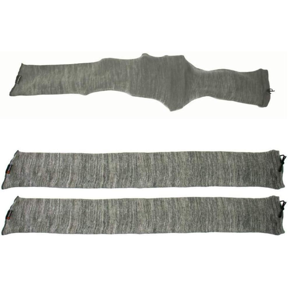 image:imageArcturus SiliconeTreated Gun Socks for Rifles 6 Extra Wide  Fit Scopes Pistol Grips amp Tactical Accessories 47 x 6Gray 2Pack