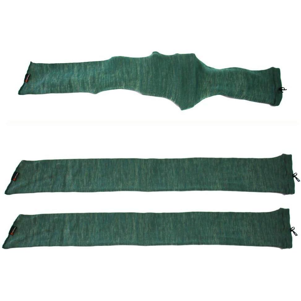 image:imageArcturus SiliconeTreated Gun Socks for Rifles 6 Extra Wide  Fit Scopes Pistol Grips amp Tactical Accessories 47 x 6Green 2Pack