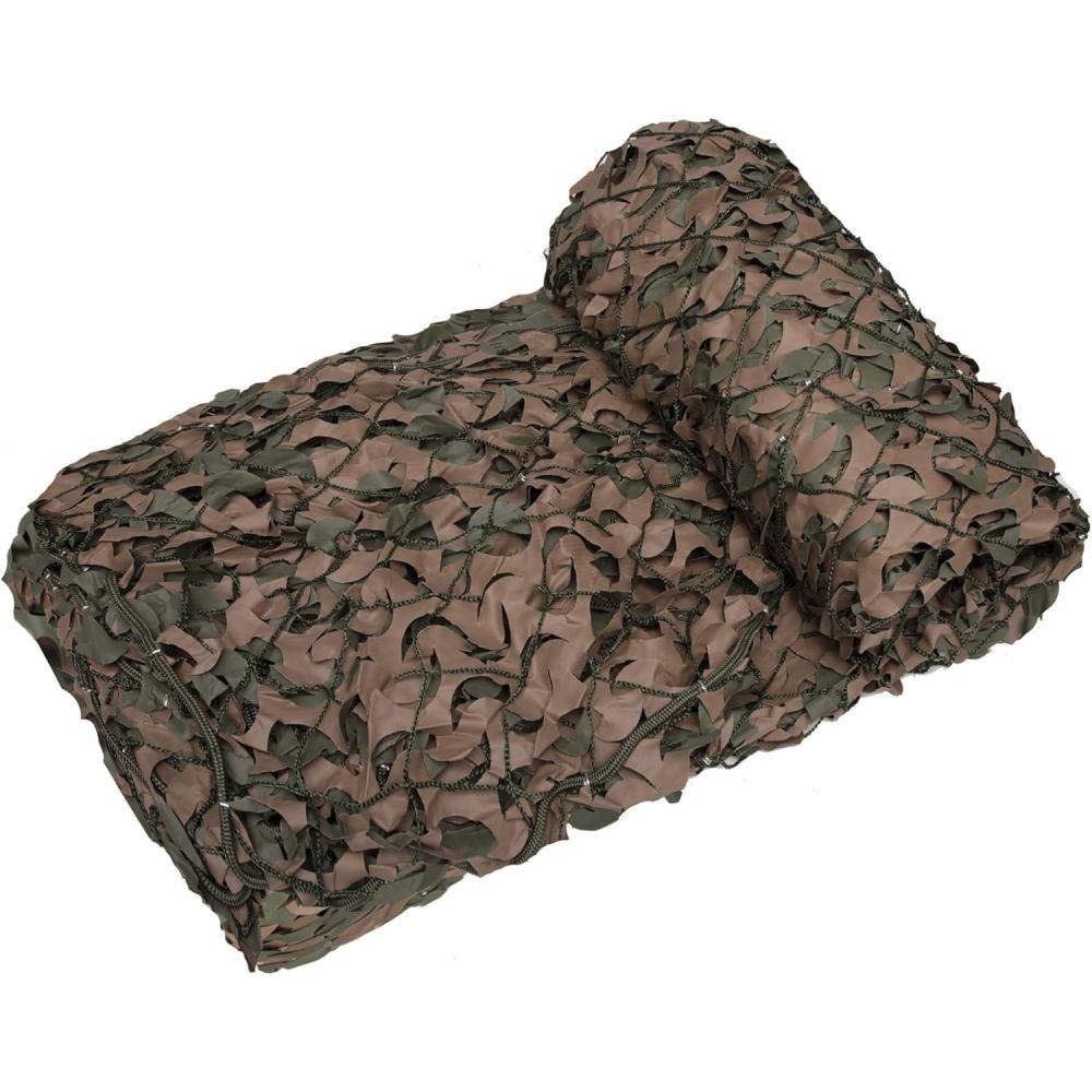 image:imageCamoSystems Basic Series Military Spec Camouflage Net with Mesh Netting Attached Large 910 x 198L Original Camo  GreenBrown