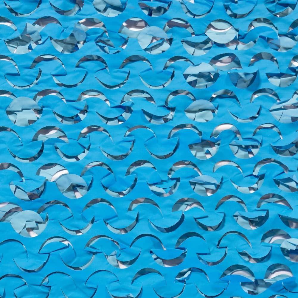 image:imageCamoSystems Pro Series Ultralite Fire Retardant Camouflage NettingSky  LightDark Blue