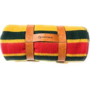 Arcturus Carry Straps for Wool Blankets, Adjustable Eco-Leather Blanket Straps for Travel and Outdoor Use, Water and UV Light Resistant