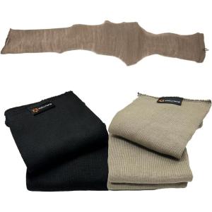 Arcturus Silicone-Treated Gun Socks for Rifles, 6″ Extra Wide – Fit Scopes, Pistol Grips & Tactical Accessories, 47” x 6”(Coyote Brown & Black 4-Pack)