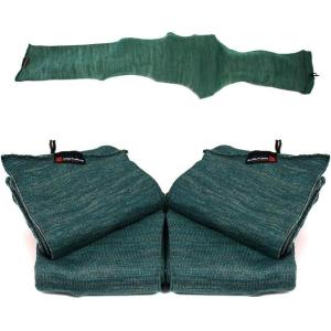 Arcturus Silicone-Treated Gun Socks for Rifles, 6″ Extra Wide – Fit Scopes, Pistol Grips & Tactical Accessories, 47” x 6”(Green 4-Pack)