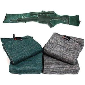 Arcturus Silicone-Treated Gun Socks for Rifles, 6″ Extra Wide – Fit Scopes, Pistol Grips & Tactical Accessories, 47” x 6”(Mixed 4-Pack)