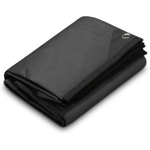 Arcturus XL Survival Tarp – Insulated Reflective Thermal Camping Tarp – 8.5′ x 12′ (Desert Tan)(Black)