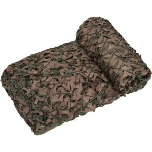 CamoSystems Pro Series – Fire Retardant Military Camouflage Netting with Mesh Attached(Original Camo – Green/Brown)