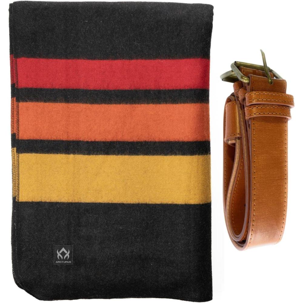 image:imageArcturus Sunset Peak Wool Blanket and Carry Straps Bundle